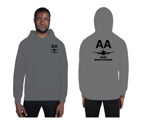 AMERICAN AIRLINES APPAREL - Base Maintenance Black Logo Men's Hoodie