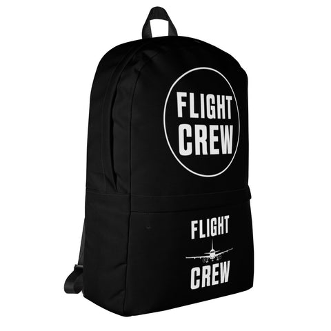 Flight Crew Black Backpack