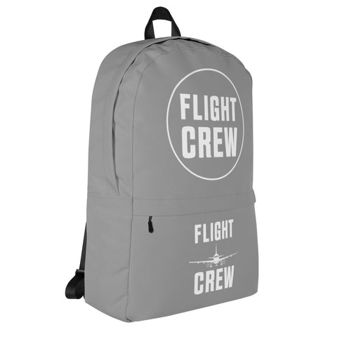 Flight Crew Gray Backpack