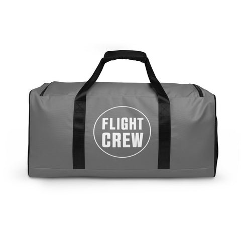 Flight Crew Gray Duffle Bag