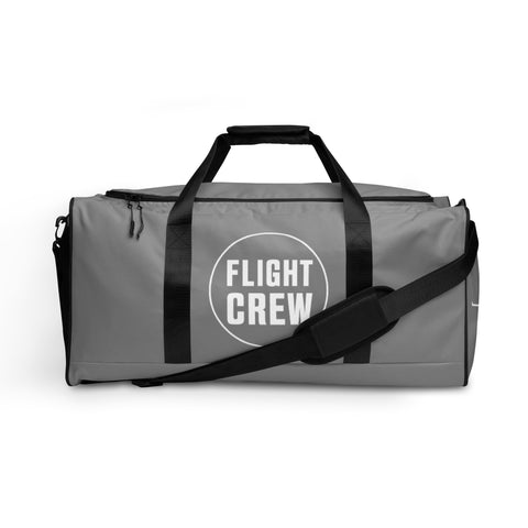 Flight Crew Gray Duffle Bag