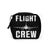 Flight Crew Duffle Black Bag