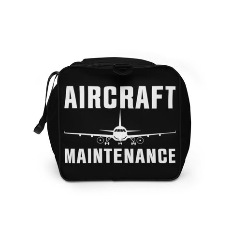 Tech-Ops Aircraft Maintenance Black Duffle Bag