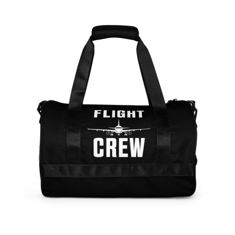 Flight Crew Black Gym Bag