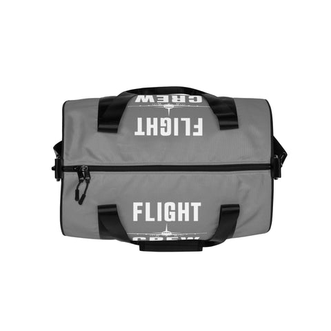 Flight Crew Gray Gym Bag