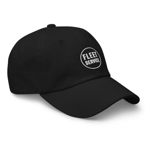 Fleet Service Adjustable Dad Hat With CLT (CHARLOTTE) On The Back