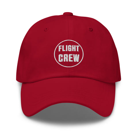 Flight Crew Adjustable Dad Hat With CLT (CHARLOTTE) On The Back