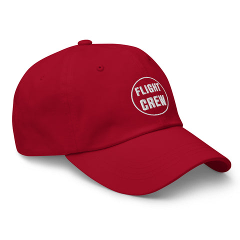 Flight Crew Adjustable Dad Hat With CLT (CHARLOTTE) On The Back