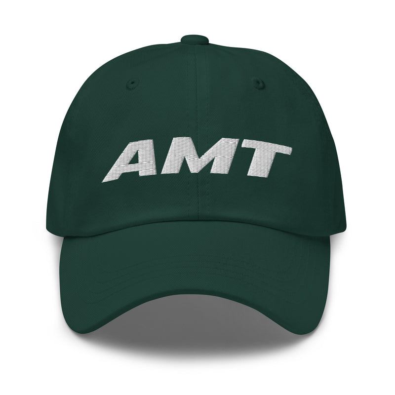 AMT Aircraft Maintenance Adjustable Dad Hat With CLT (CHARLOTTE) On The Back