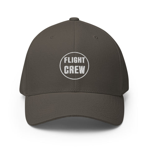 Flight Crew Structured Fitted Twill Cap