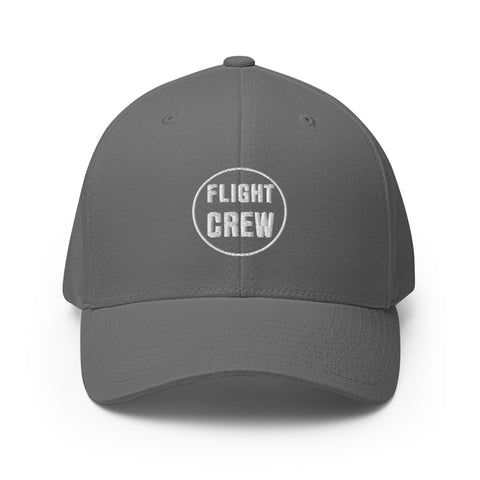 Flight Crew Structured Fitted Twill Cap