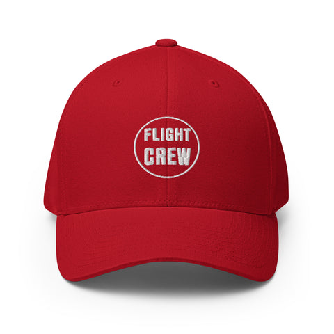 Flight Crew Structured Fitted Twill Cap