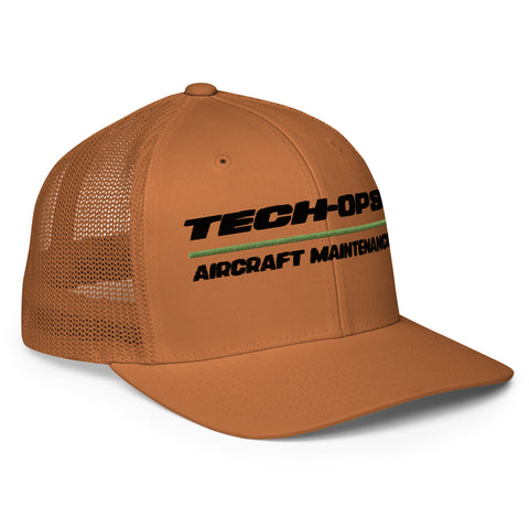 Tech-Ops Aircraft Maintenance Closed-Back Trucker Cap