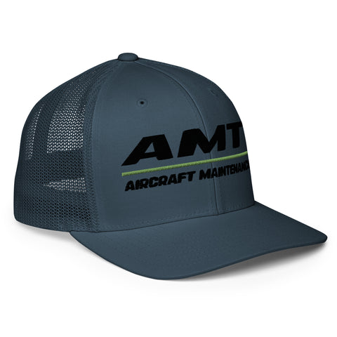 AMT Aviation Maintenance Closed-Back Trucker Cap