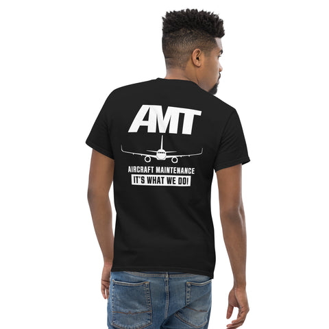 AMT Aircraft Maintenance It's What We Do ! Men's Classic Tee