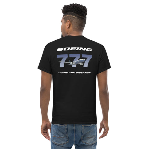 AMT Aircraft Maintenance, Boeing 777 Going The Distance Men's classic tee