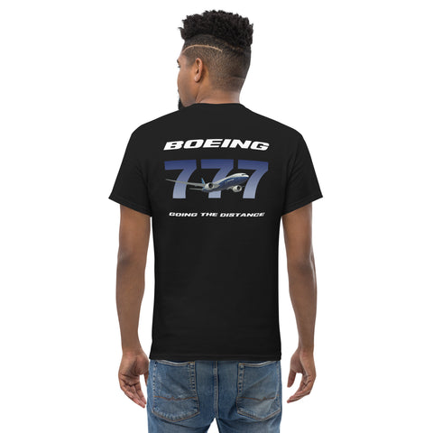 Flight Crew, Boeing 777 Going The Distance Men's Classic Tee