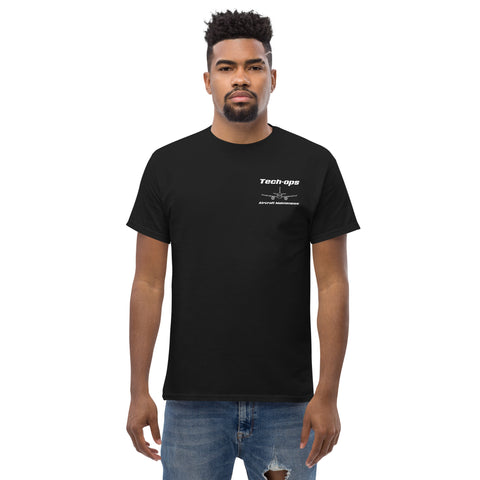 Tech-Ops Aircraft Maintenance, Safety First Aircraft Maintenance Men's classic tee