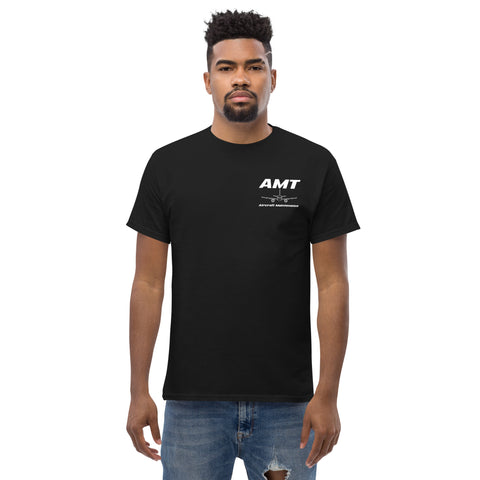 AMT Aircraft Maintenance, Boeing 777 Going The Distance Men's classic tee