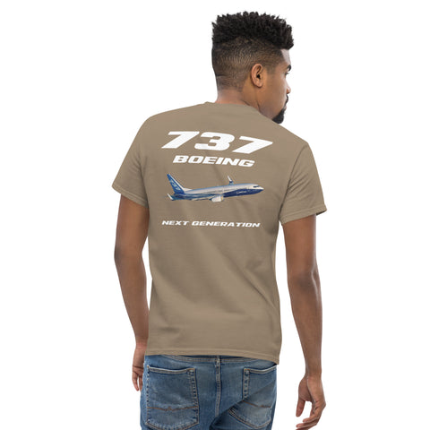 Tech-Ops Aircraft Maintenance, 737 Boeing Next Generation Men's Classic Tee