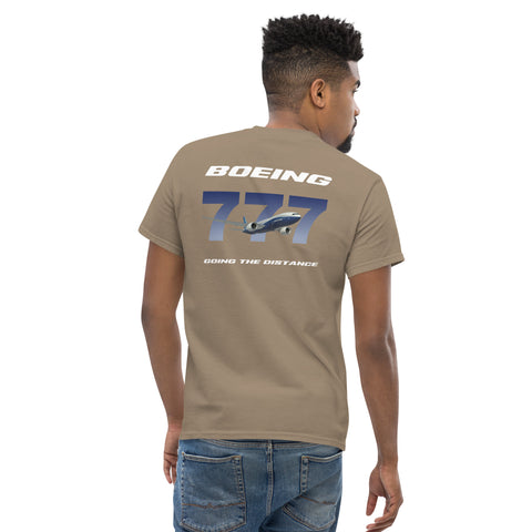 AMT Aircraft Maintenance, Boeing 777 Going The Distance Men's classic tee