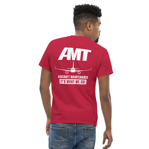 AMT Aircraft Maintenance It's What We Do ! Men's Classic Tee