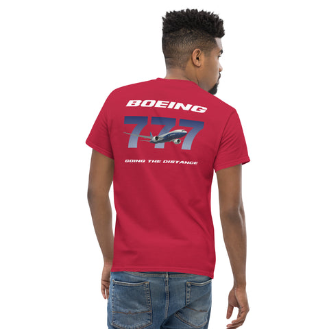 Fleet Service, Boeing 777 Going The Distance Men's Classic Tee