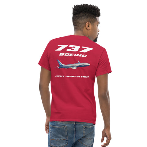 Tech-Ops Aircraft Maintenance, 737 Boeing Next Generation Men's Classic Tee