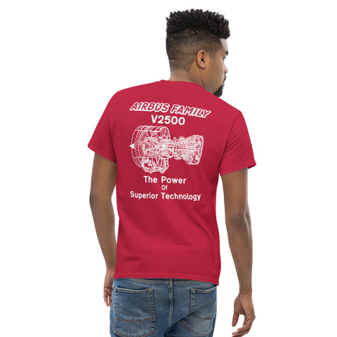 Flight Crew, Airbus Family V2500 The Power Of Superior Technology Men's Classic Tee