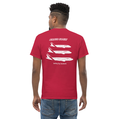 Flight Crew, Airbus Family Setting The Standards Men's Classic Tee