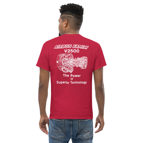 Flight Crew, Airbus Family V2500 The Power Of Superior Technology Men's Classic Tee