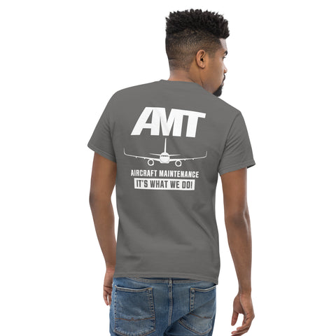 AMT Aircraft Maintenance It's What We Do ! Men's Classic Tee