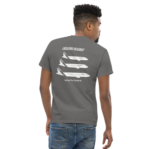 Flight Crew, Airbus Family Setting The Standards Men's Classic Tee