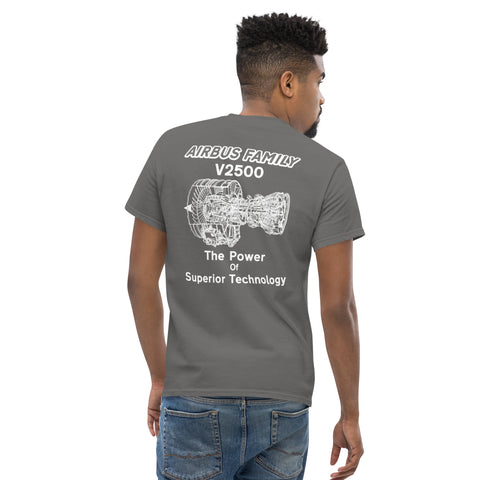 Flight Crew, Airbus Family V2500 The Power Of Superior Technology Men's Classic Tee