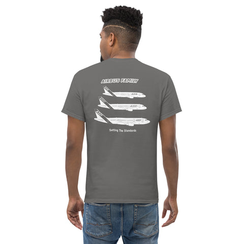 Flight Crew, Airbus Family Setting The Standards Men's Classic Tee