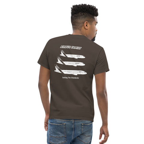 Flight Crew, Airbus Family Setting The Standards Men's Classic Tee