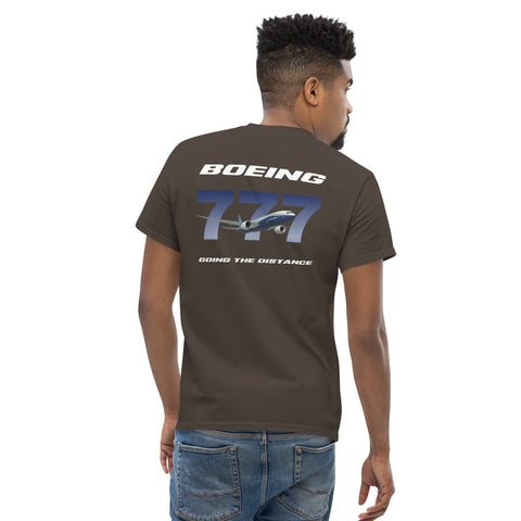 Flight Crew, Boeing 777 Going The Distance Men's Classic Tee