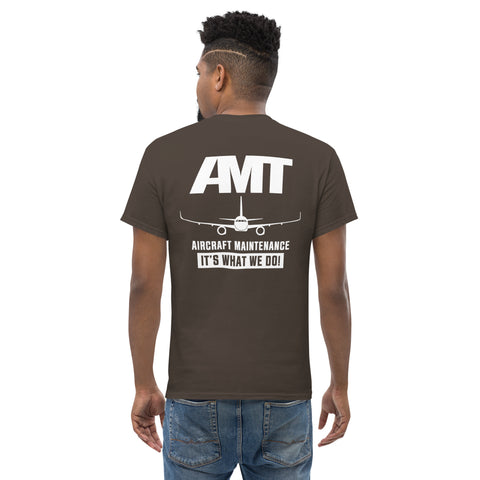 AMT Aircraft Maintenance It's What We Do ! Men's Classic Tee