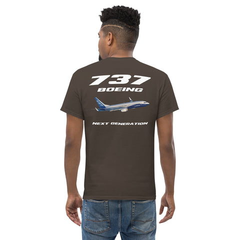 Tech-Ops Aircraft Maintenance, 737 Boeing Next Generation Men's Classic Tee
