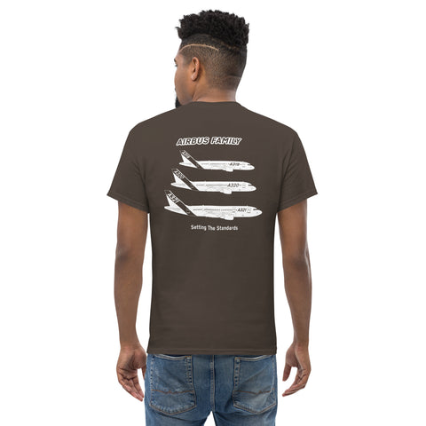 Flight Crew, Airbus Family Setting The Standards Men's Classic Tee