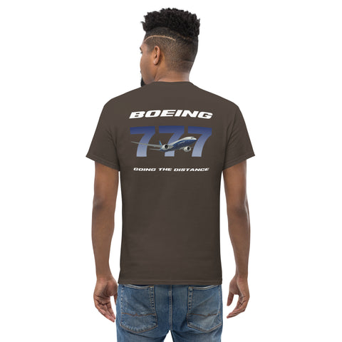 Flight Crew, Boeing 777 Going The Distance Men's Classic Tee