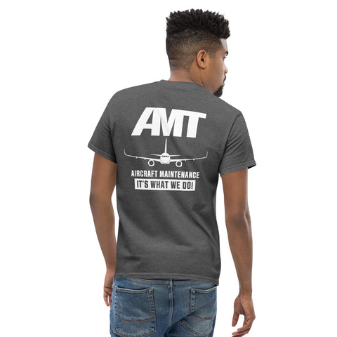 AMT Aircraft Maintenance It's What We Do ! Men's Classic Tee