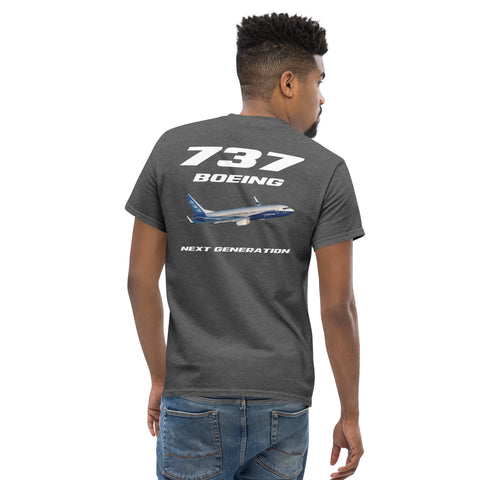 Tech-Ops Aircraft Maintenance, 737 Boeing Next Generation Men's Classic Tee