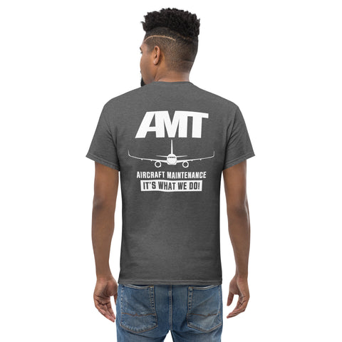 AMT Aircraft Maintenance It's What We Do ! Men's Classic Tee