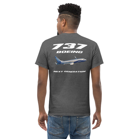 Tech-Ops Aircraft Maintenance, 737 Boeing Next Generation Men's Classic Tee