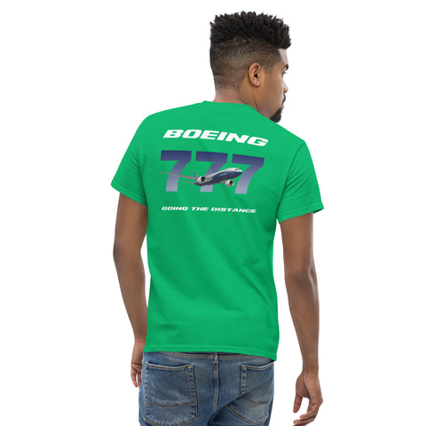 Fleet Service, Boeing 777 Going The Distance Men's Classic Tee