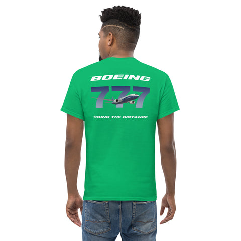 Fleet Service, Boeing 777 Going The Distance Men's Classic Tee