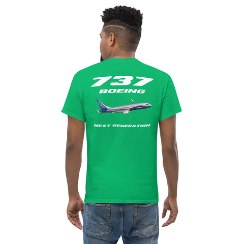 Tech-Ops Aircraft Maintenance, 737 Boeing Next Generation Men's Classic Tee