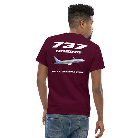Tech-Ops Aircraft Maintenance, 737 Boeing Next Generation Men's Classic Tee