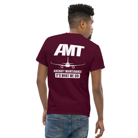 AMT Aircraft Maintenance It's What We Do ! Men's Classic Tee